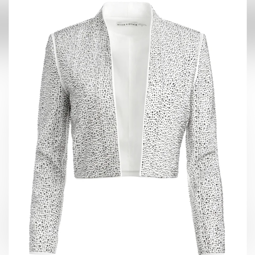 New Alice and Olivia Kalia embellished jacket